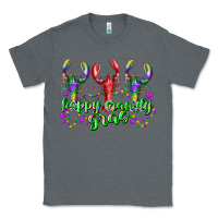Charcoal Heather happy crawdy gras Classic Tee - RacoonDesign