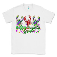 White happy crawdy gras Classic Tee - RacoonDesign