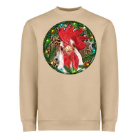 Mushroom Roaster Christmas Heavyweight Sweatshirt - RanaPortraitStore