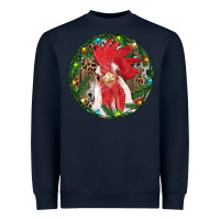 Navy Roaster Christmas Heavyweight Sweatshirt - RanaPortraitStore