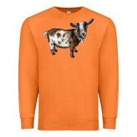 Carrot Nigerian Dwarf Goat Premium Sweatshirt - LillyAllenDesigns