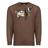 Chestnut Nigerian Dwarf Goat Premium Sweatshirt - LillyAllenDesigns