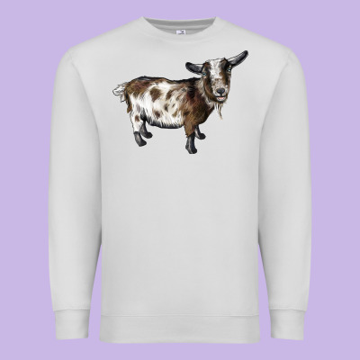 Nigerian Dwarf Goat Premium Sweatshirt Designed By Lillyallendesigns
