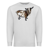 Dove Grey Nigerian Dwarf Goat Premium Sweatshirt - LillyAllenDesigns