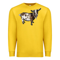Lemon Nigerian Dwarf Goat Premium Sweatshirt - LillyAllenDesigns