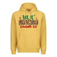 Antique Gold let it snow somewhere else Premium Hoodie - MaliasSmallBusiness