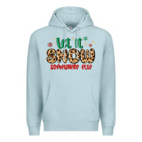 Blue Mist let it snow somewhere else Premium Hoodie - MaliasSmallBusiness