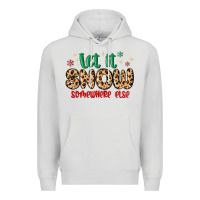 Dove Grey let it snow somewhere else Premium Hoodie - MaliasSmallBusiness