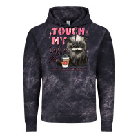 Cloud Black touch my coffee and ill slap you so hard grumpy ca Vintage Hoodie - JahusDesignShop