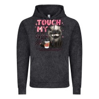 Vintage Black touch my coffee and ill slap you so hard grumpy ca Vintage Hoodie - JahusDesignShop