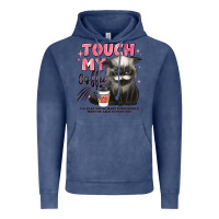Vintage Denim touch my coffee and ill slap you so hard grumpy ca Vintage Hoodie - JahusDesignShop