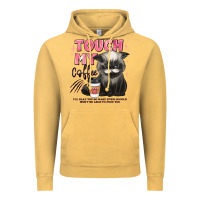 Vintage Mustard touch my coffee and ill slap you so hard grumpy ca Vintage Hoodie - JahusDesignShop
