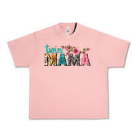 Salmon twin mama with flowers Urban Heavy Tee - texasbilliewilder