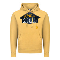 Vintage Mustard senior 2023 graduation Vintage Hoodie - RanaPortraitStore