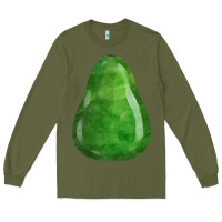 Army Green avocado fa element Long Sleeve Tee - FaDigitalArtStudio