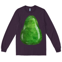Plum avocado fa element Long Sleeve Tee - FaDigitalArtStudio