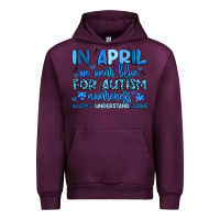 Mauve Wine in april we wear blue for autism awareness Urban Hoodie - Artiststas