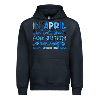 Navy in april we wear blue for autism awareness Urban Hoodie - Artiststas