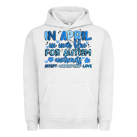 Pigment Lunar Rock in april we wear blue for autism awareness Urban Hoodie - Artiststas