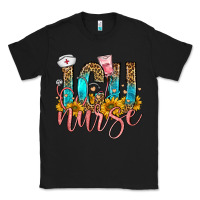 Black icu nurse Classic Tee - FaDigitalArtStudio