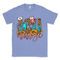 Colony Blue icu nurse Classic Tee - FaDigitalArtStudio