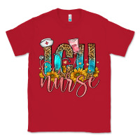 Red icu nurse Classic Tee - FaDigitalArtStudio