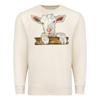 Sandshell baby cashmere goat Premium Sweatshirt - LillyAllenDesigns