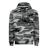 Slate Camo I D Rather Be On My Tractor Premium Hoodie - Bettercallsaul