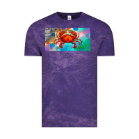 Cloud Purple crab license plate Vintage Tee - BarkalooDesign
