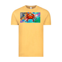 Vintage Mustard crab license plate Vintage Tee - BarkalooDesign