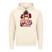 Vintage Artic one loved teacher messy bun Vintage Hoodie - RanaPortraitStore