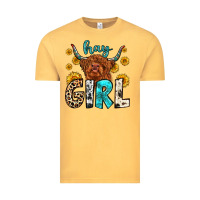 Vintage Mustard hay girl Vintage Tee - Zillion Design Studio