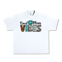 White tired mom vibes Urban Heavy Tee - texasbilliewilder