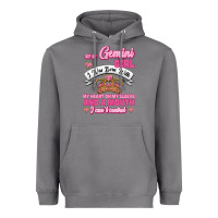 Storm As A Gemini Girl I Was Born With My Heart On My Sleeve And A Mouth Heavyweight Hoodie - Jasminsmagicworld