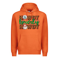 Carrot howdy howdy howdy Premium Hoodie - AdoDesignShop