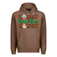 Chestnut howdy howdy howdy Premium Hoodie - AdoDesignShop