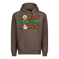 Coffee howdy howdy howdy Premium Hoodie - AdoDesignShop