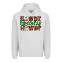 Dove Grey howdy howdy howdy Premium Hoodie - AdoDesignShop