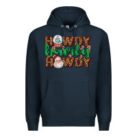 Navy howdy howdy howdy Premium Hoodie - AdoDesignShop