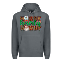 Rock howdy howdy howdy Premium Hoodie - AdoDesignShop