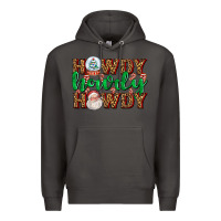 Smoke howdy howdy howdy Premium Hoodie - AdoDesignShop