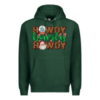 Sports Green howdy howdy howdy Premium Hoodie - AdoDesignShop