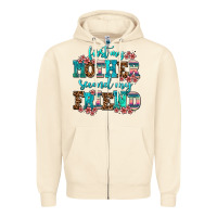 Sandshell first my mother second my friend Zipper Hoodie - AdoDesignShop