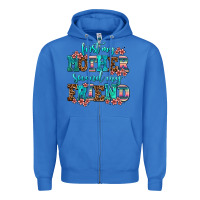 True Royal first my mother second my friend Zipper Hoodie - AdoDesignShop