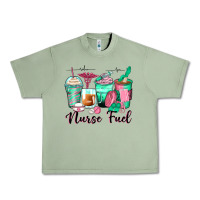 Oil Green nurse fuel coffee cups Urban Heavy Tee - Zillion Design Studio