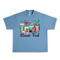 Pebble Blue nurse fuel coffee cups Urban Heavy Tee - Zillion Design Studio
