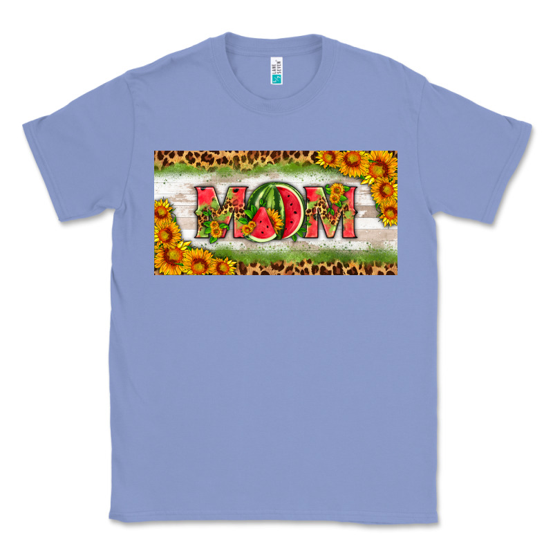 Watermelon Mom License Plate Classic Tee by HRA Design Shop | Teevron