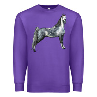Purple Tennessee Walking Horse Premium Sweatshirt - LillyAllenDesigns