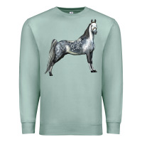 Seafoam Tennessee Walking Horse Premium Sweatshirt - LillyAllenDesigns