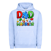Pigment Grape Ice dad of a warrior Urban Hoodie - Artiststas